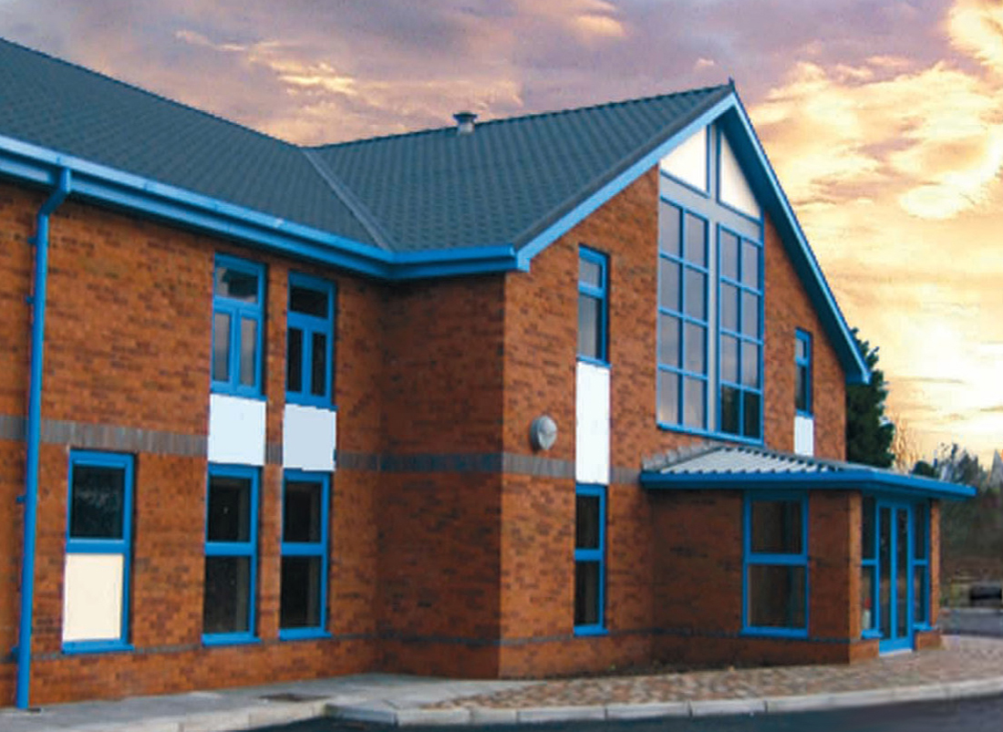 Church front rectangular